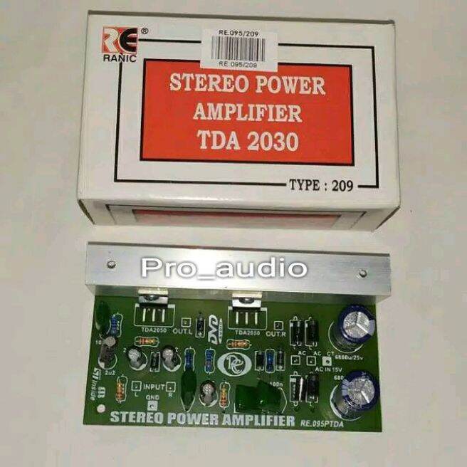 Kit Stereo Power Amplifier TDA2030 Lazada Indonesia