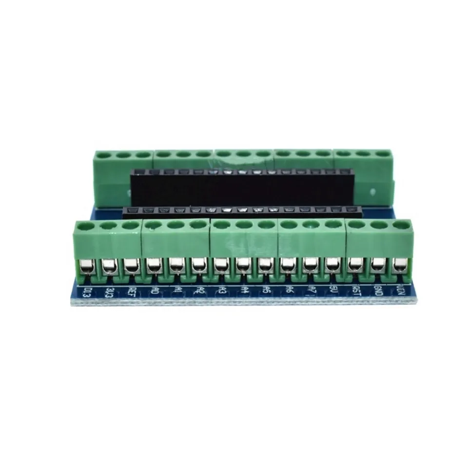 2PCS Terminal Adapter board for the Arduino Nano V3.0 AVR ATMEGA328P-AU  Module