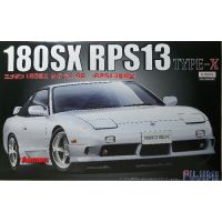 MD โมเดลรถ #JDM 180SX type X# โมเดลรถ Nissan 180SX RPS13 ชุดแต่ง typeX เวอร์ชั่นปี 96 ตามสไตล์รถซิ่ง 90s  ของใหม่ ยังไม่ได้ประกอบ รถโมเดล