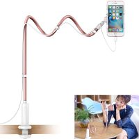 1 M Universal Desktop Bed Long Arm Lazy Stand Mount Mobile Phone Holder for iPhone Samsung держатель для телефона Phone Stand Ring Grip