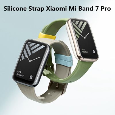 Silicone Strap For Xiaomi Mi Band 7 Pro New Replacement Wristband Correa Smart Watch Bracelet For Miband 7 Pro 7Pro Soft Straps