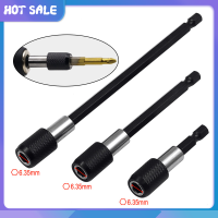 60/100/150มม.1/4นิ้วHexagon Handle Quick Release Self-Locking Post Extension Rodข้อต่อไขควงผู้ถืออุปกรณ์เครื่องมือไฟฟ้า