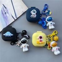 ♞ Earphone Case for Samsung Galaxy Buds Live/Buds2 Headphone Shockproof Cover for Galaxy Buds pro case with Astronaut keychain