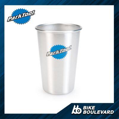 Park Tool SPG-1 แก้วน้ำสแตนเลส แก้วรุ่น Limited Edition แก้วใส่น้ำ แก้วมัค แก้วกาแฟ STAINLESS STEEL PINT GLASS  ทำมาจากเหล็กกล้าที่แข็งแรง จาก USA