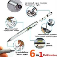 ปากกาลูกลื่นแบบสัมผัสมัลติฟังก์ชั่น 6 in 1