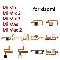 ต้นฉบับ 100% สําหรับ Xiaomi Mi Mix 2 3 Max 2 ลายนิ้วมือ เซนเซอร์ Home Return Key Menu ปุ่ม Flex Ribbon Cable