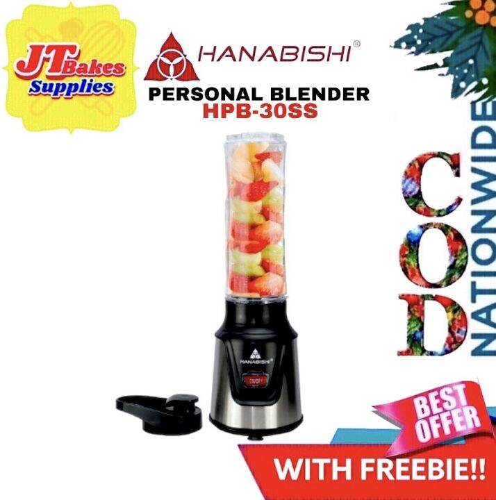 Hanabishi Food Grade Personal Blender Fruit Blender 600 ml HPB30SS