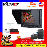 【จัดส่งด่วน1-2Day】VILTROX DC-70 EX 7 นิ้ว จอมอนิเตอร์สำหรับกล้องถ่ายรูปและกล้องวีดีโอ หน้าจอใหญ่ 7 นิ้วแถมฟรีแบตเตอรี่ NP-F 550/1 ชิ้น และแท่นชาร์จX1