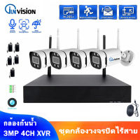 ชุดกล้องวงจรปิดไร้สาย APP XVR 8CH HD 1080p CCTV WiFi/Wireless Kit Camera 8 ตัว พร้อมเครื่องบันทึก NVR / Day&amp;Night H265