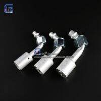 6 8 10 Beadlock Fitting 90 Degree Female 5/8 -18 3/4 -16 7/8 -14 Nut O-ring with Ferrule for A/C Standard Barrier Hose