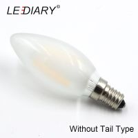 【Best-Selling】 Potsland Pakistan LEDIARY ไส้หลอดไฟแอลอีดีไร้การสั่นไหว E14 E14 C35เอดิสัน2W/4W 110V-240V โคมไฟ C37สีขาวอบอุ่น