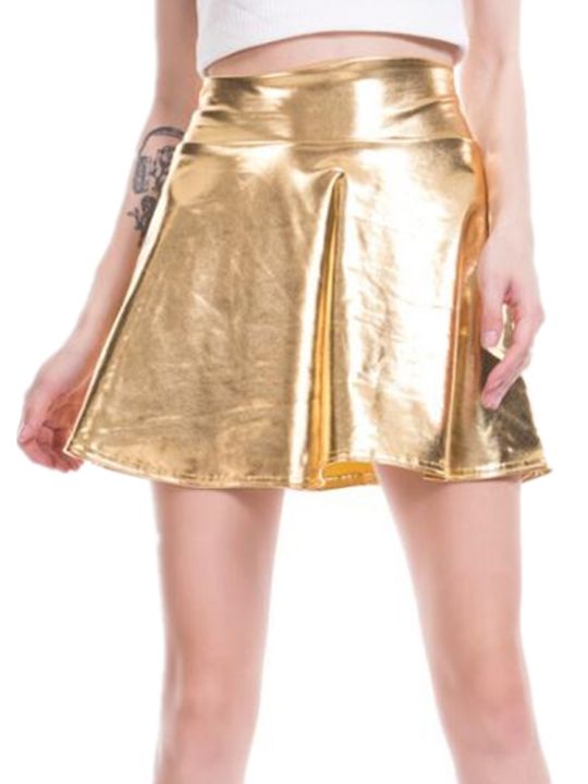 cc-cuhakci-pleated-skirt-waist-gold-female-clubwear