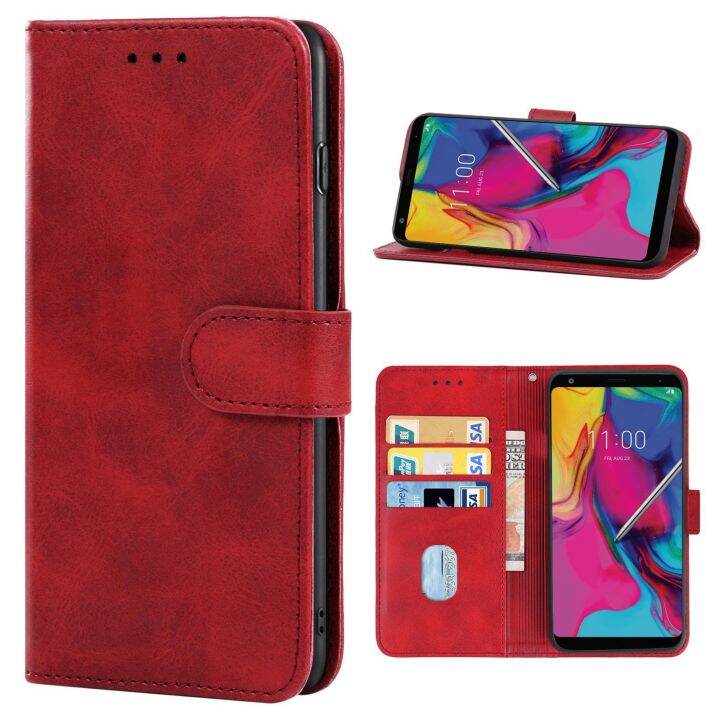 เคสโทรศัพท์หนังสำหรับ-lg-stylo-5