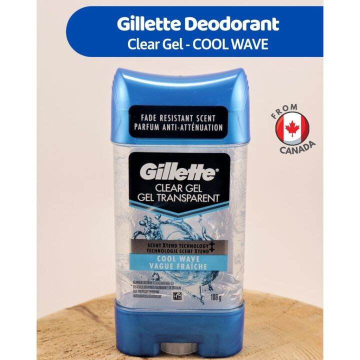Gillette Deodorant Clear Gel Lazada PH