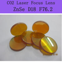 Freeshipping Dia 18mm ZnSe Focus Lens for CO2 76.2mm focal