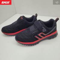 BAOJI ของแท้ 100% รองเท้าผ้าใบหญิง รองเท้าวิ่ง รุ่น BJW896 สีดำแดง SIZE 37-41