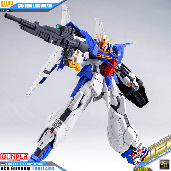 vca-premium-bandai-pb-gunpla-reborn-one-hundred-re100-1-100-gundam-lindwurm-ประกอบ-หุ่นยนต์-โมเดล-กันดั้ม-กันพลา-ของเล่น-vcagth