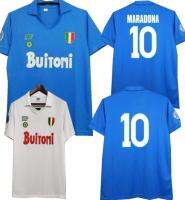 Italia NAPOLI 87 88 Italy NAPLES Retro MARADONA Vintage footbal 1987 1988 CAMISETAS soccer jersey