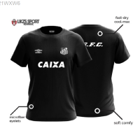 Summer Short sleeve Sweatshirt: New Santos Fc fan jersey fashion versatile t-shirt