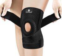 NEENCA Knee Braces for Knee Pain Men &amp; Women, Adjustable Knee Support with Patella Gel Pad &amp; Side Stabilizers, Medical Knee Wrap for Arthritis, Meniscus Tear, ACL, Pain Relief, Running, Sports. ACE-54