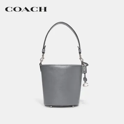 COACH กระเป๋าสะพายข้างผู้หญิงรุ่น Dakota Bucket Bag 16 สีเทา CJ827 LHN19