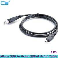 AA 1M Micro USB To USB Type B Printer  Phone PC To Printer  For Printer Scanner Midi Digital Piano