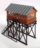 Outland Models Overhead Signal Box / Tower N Scale Train Railway Layout Station