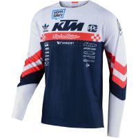 เสื้อกีฬาแขนยาว แบบแห้งเร็ว สําหรับขี่จักรยานยนต์วิบาก 2023 Spot KTM