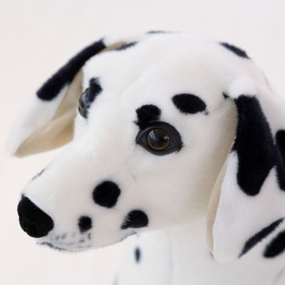 Lifelike Stuffed Dog Animal Plush Toy 50cm Standing Dog Soft Gifts Kids Toys