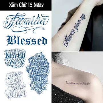 Century Ink - Hình xăm chữ - [Calligraphy/Lettering... | Facebook