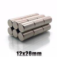 1ชิ้น แม่เหล็ก 12x20มิล Magnet Neodymium 12*20มิล แม่เหล็กแรงสูง 12x20mm ทรงกระบอก ขนาด 12mm x20mm แรงดูดสูง ติดแน่น ติดทน พร้อมส่ง