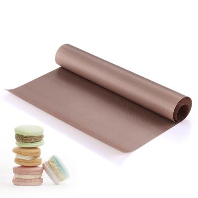 Fiberglass Cloth Anti-oil Linoleum High Temperature Nonstick Thick BBQ Oven Baking Cloth Mat Reuse Oil Paper 60x40cm and 30x40cm