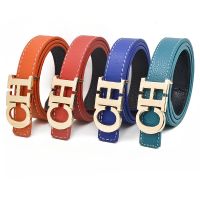 Fashion Belts for Kid Women Children PU Leather High Quality Waist Strap Candy Colors Designer Ladies Waistband Jeans