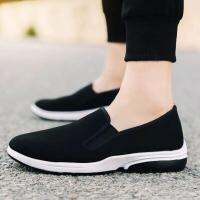 fashion casual shoes รองเท้าผ้าใบสวมง่ายๆ ใส่สบาย canvas shoes