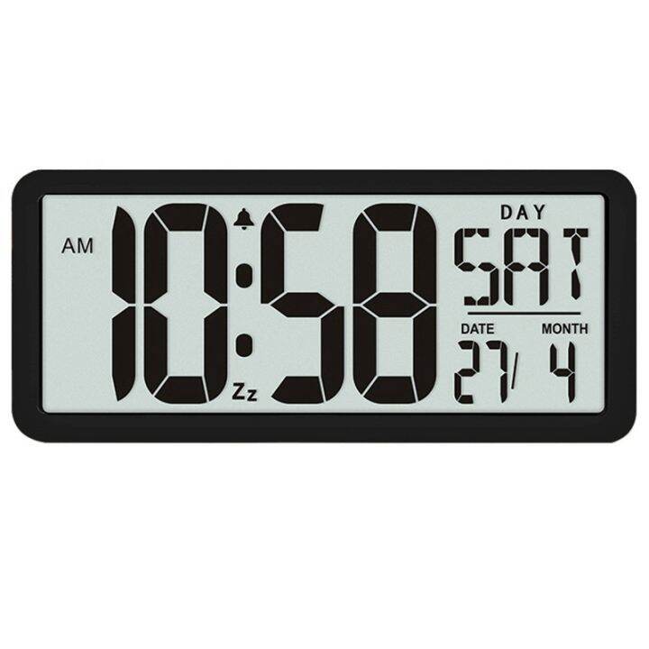 square-wall-clock-series-13-8inch-large-digital-jumbo-alarm-clock-lcd-display-multi-functional-upscale-office-decor-desk