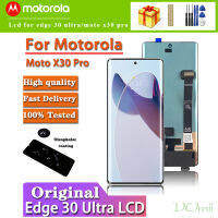 6.67 "ต้นฉบับสำหรับ Motorola Edge 30 X30เฉียบจอแสดงผล LCD อะไหล่ประกอบ Digitizer หน้าจอสัมผัส XT-2201