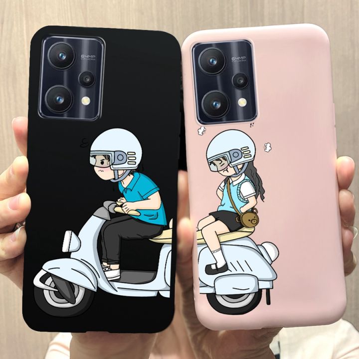 เคส-realme-9-pro-ลายซิลิโคนนิ่มมีภาพวาดดอกไม้การ์ตูน-realme-rmx3471สำหรับเคส-realme9pro