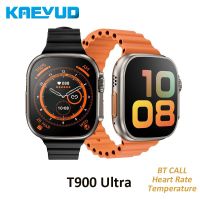 ♥100% ผลิตภัณฑ์ดั้งเดิม + Gratis Ongkir♥T900สมาร์ทวอท์ชอัลตร้า8 GPS Track สมาร์ทวอชสตรีผู้ชาย,เทอร์โมมิเตอร์8บลูทูธกันน้ำกีฬาสำหรับ Apple