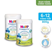 Sữa Bột Công Thức HiPP 2 Organic Combiotic 800g Bổ Sung DHA Trực Tiếp Dành