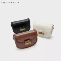 【ซื้อ 2 แถม 1】CHARLES_KEITH-กระเป๋าสตรี CK2-80781496 ผู้หญิง crossbody อานเต้าหู้กระเป๋ากระเป๋าแฟชั่นผู้หญิงยุโรปและอเมริกากระเป๋ามินิ