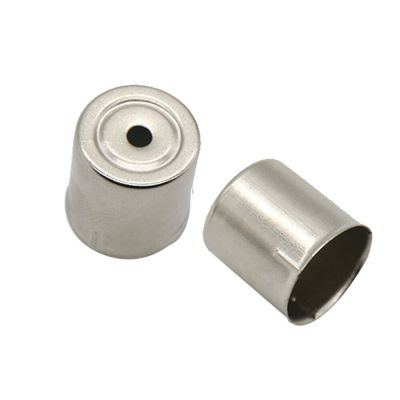 New product 5PCS/LOT Stainless Steel Round Hole Magnetron Caps For Microwave Replacement Parts For Microwave Ovens Copler Microondas Caps