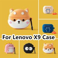 READY STOCK! For Lenovo X9 Case Funny Cartoons Styling  for Lenovo X9 Casing Soft Earphone Case Cover