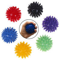 Full Body Spiky Massage Ball Hard Stress Ball 6ซม. สำหรับฟิตเนสกีฬาการออกกำลังกาย Hedgehog Sensory Training Grip The Ball