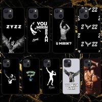 Zyzz Aziz Shavershian Fitness Phone Case For iPhone 11 12 Mini 13 Pro XS Max X 8 7 6s Plus 5 SE XR Shell