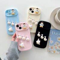 เคสสำหรับ iPhone 14 13 12 11 Pro Max กล้องซ่อนเป็ดเคสครอบโทรศัพท์