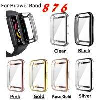 เคสสําหรับ Huawei Band 8 7 6, Soft Full Casing Cover สําหรับสายนาฬิกา Huawei