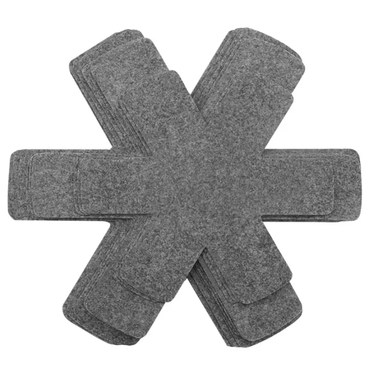 Pot Pan Protectors Divider Pads to Prevent Scratching Separate and
