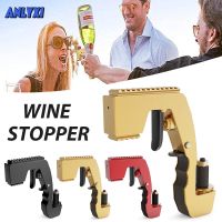 Champagne Gun Beer Gun Wine Dispenser Bottle Beer Ejector Feeding Spray Gun Bottle Cap Wine Launcher Ejector Feeding For Party