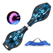 Ván Trượt Lắc 2 Bánh Begor Ván Trượt Xoắn Skateboard Twister 2 Bánh Pu Đèn