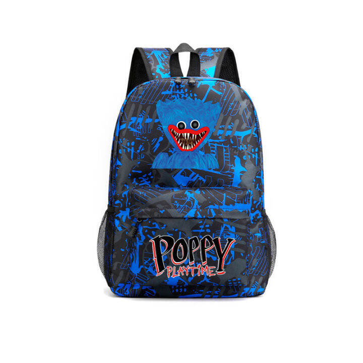 top-2022-new-arrival-huggy-wuggy-poppy-playtime-game-three-piece-set-shoulder-bag-backpack-pen-bag-3-in-1